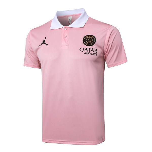 Polo PSG 2025-26 Rosa Blanco